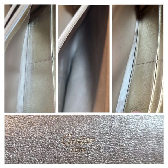 Cartier Champagne Gold Love Collection Long Wallet w/ Box & COA, Vintage GUC - Picture 8 of 11